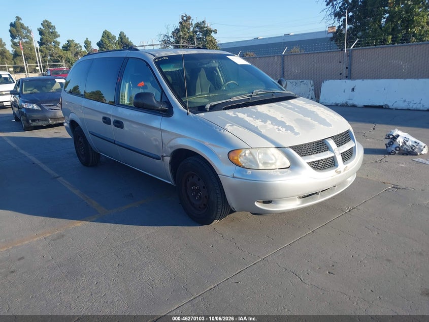 2003 DODGE GRAND CARAVAN SE | 1D4GP24393B230982 | UPCARS
