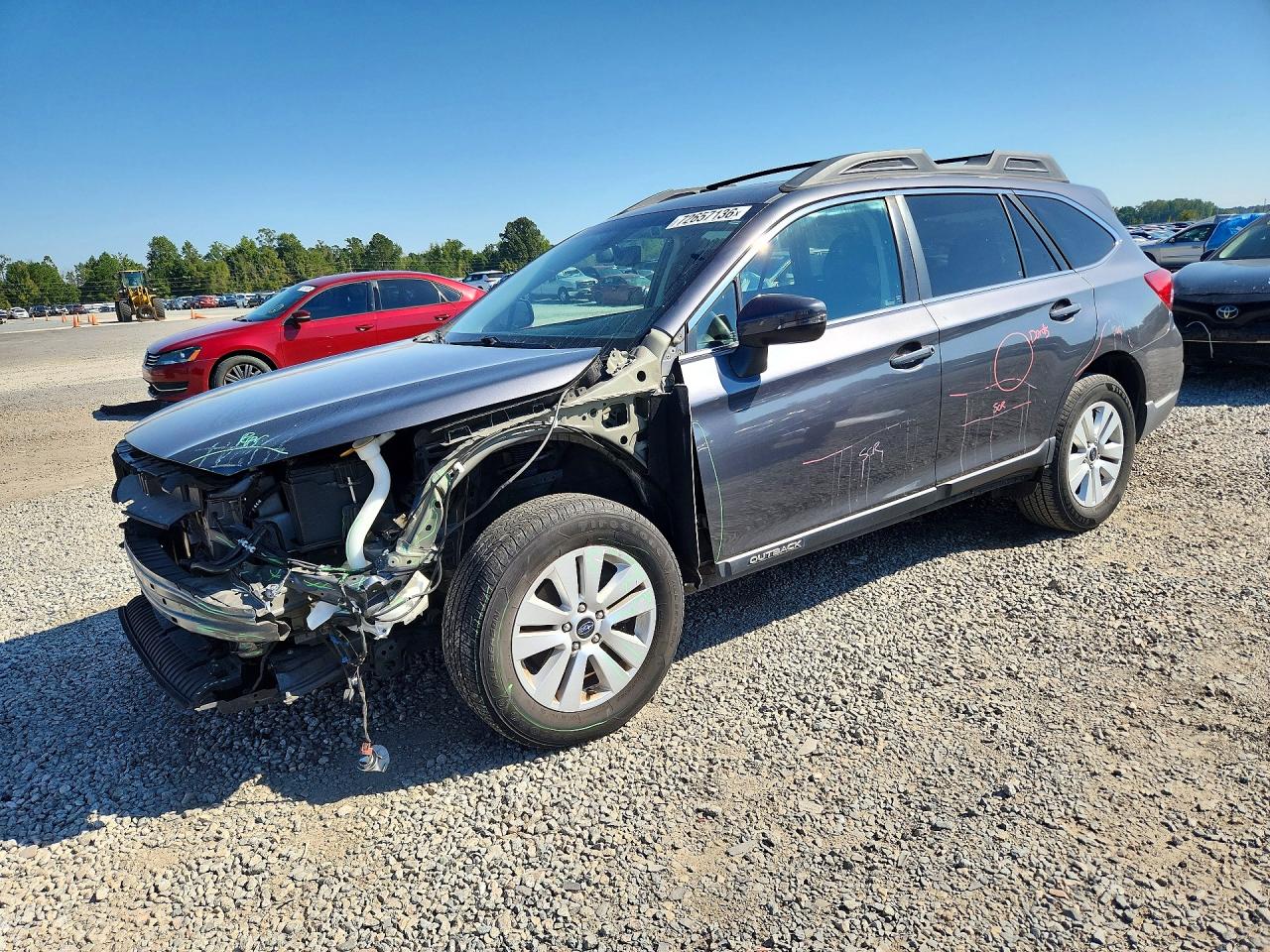 2019 SUBARU OUTBACK 2.5I PREMIUM | 4S4BSAHC6K3296887 | UPCARS