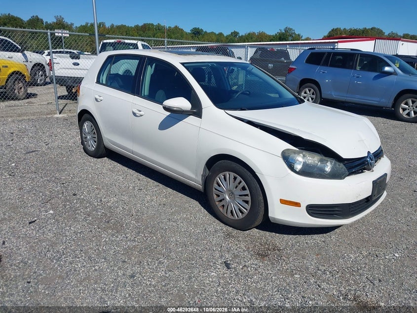 2010 VOLKSWAGEN GOLF 4-DOOR | WVWDA7AJ2AW203498 | UPCARS