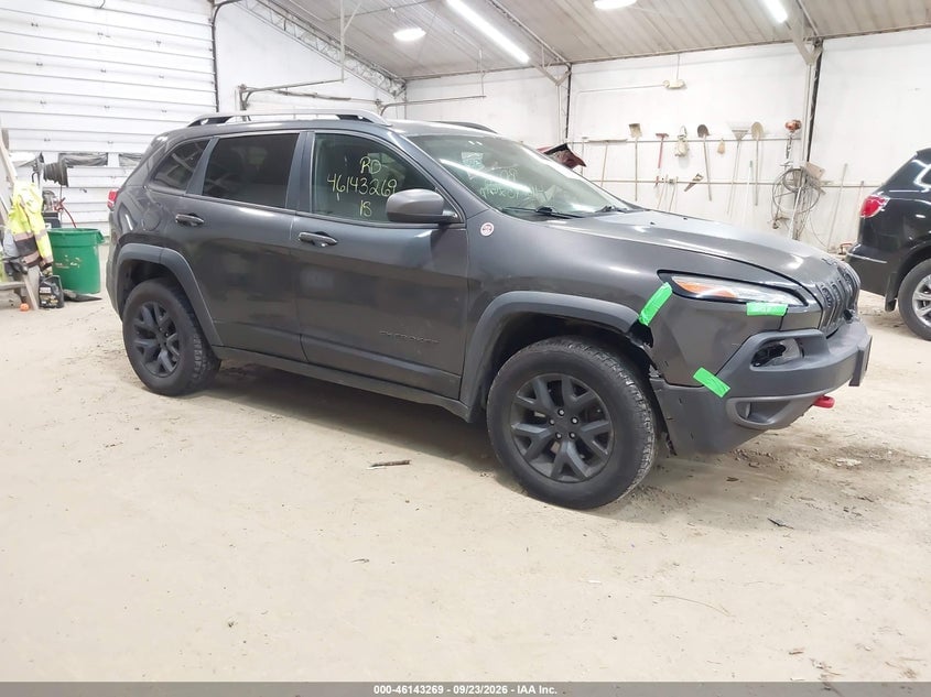 2015 JEEP CHEROKEE TRAILHAWK | 1C4PJMBS9FW668029 | UPCARS