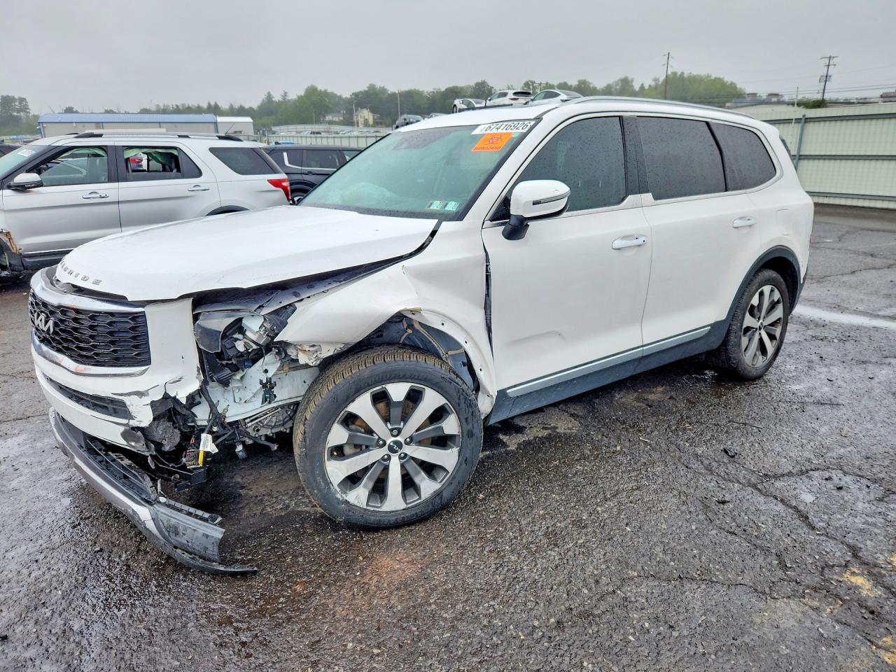 2022 KIA TELLURIDE S | 5XYP64HC0NG284217 | UPCARS