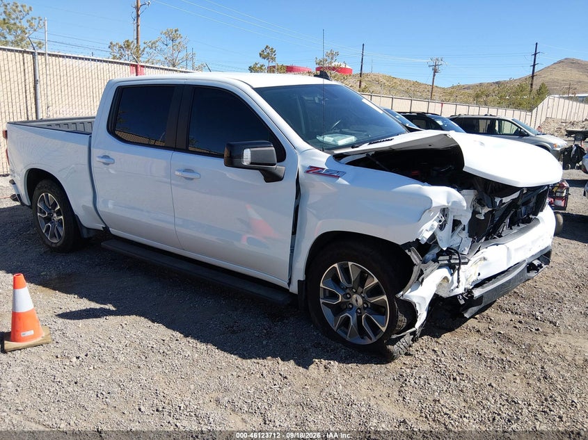 2022 CHEVROLET SILVERADO 1500 LTD 4WD  SHORT BED RST | 1GCUYEETXNZ194758 | UPCARS