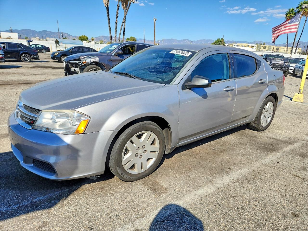 2014 DODGE AVENGER SE | 1C3CDZAB6EN112581 | UPCARS