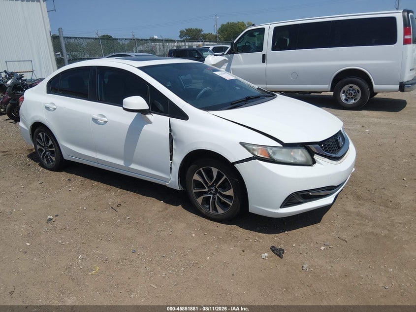 2013 HONDA CIVIC EX | 19XFB2F85DE042674 | UPCARS