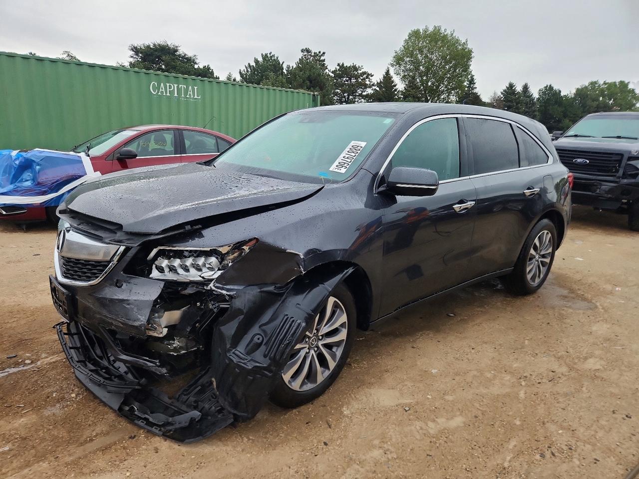 2014 ACURA MDX TECHNOLOGY | 5FRYD4H6XEB041668 | UPCARS
