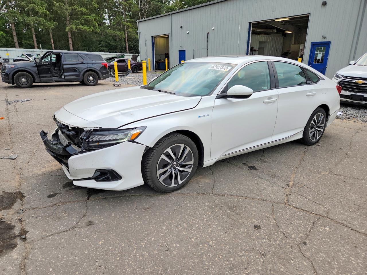 2021 HONDA ACCORD HYBRID EX | 1HGCV3F44MA019744 | UPCARS