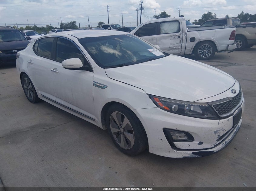 2014 KIA OPTIMA HYBRID EX | KNAGN4AD6E5074393 | UPCARS