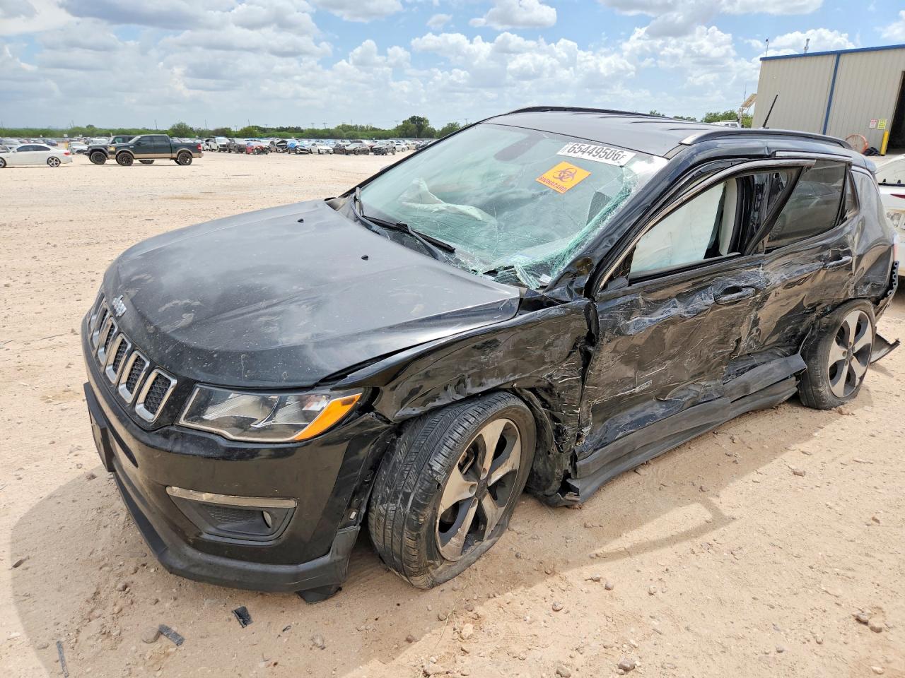 2017 JEEP COMPASS LATITUDE | 3C4NJDBB0HT647389 | UPCARS