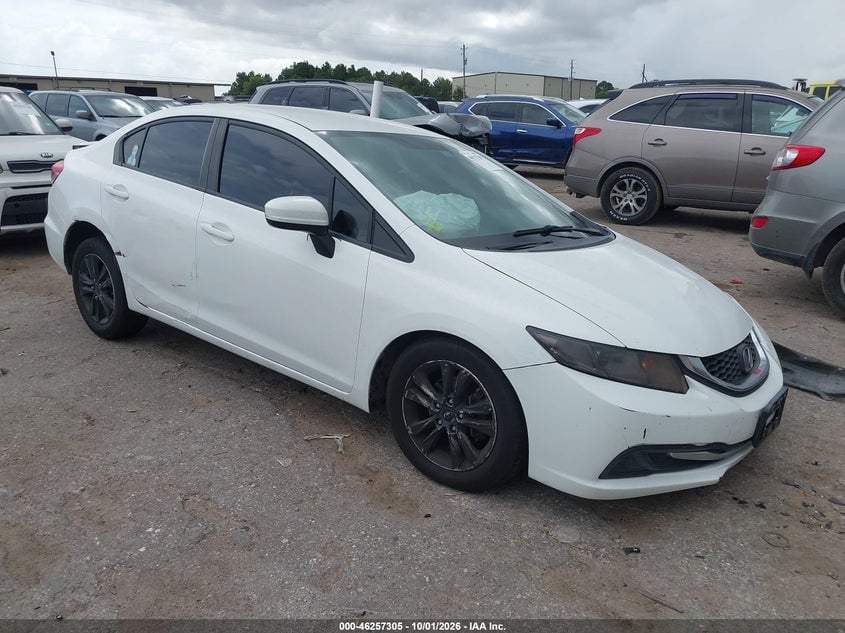 2014 HONDA CIVIC LX | 2HGFB2F55EH514708 | UPCARS