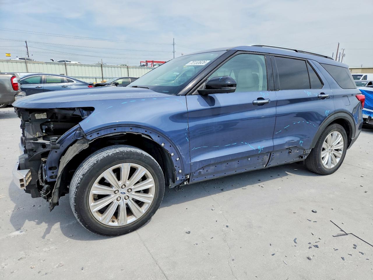 2021 FORD EXPLORER LIMITED | 1FMSK7FH8MGB23935 | UPCARS