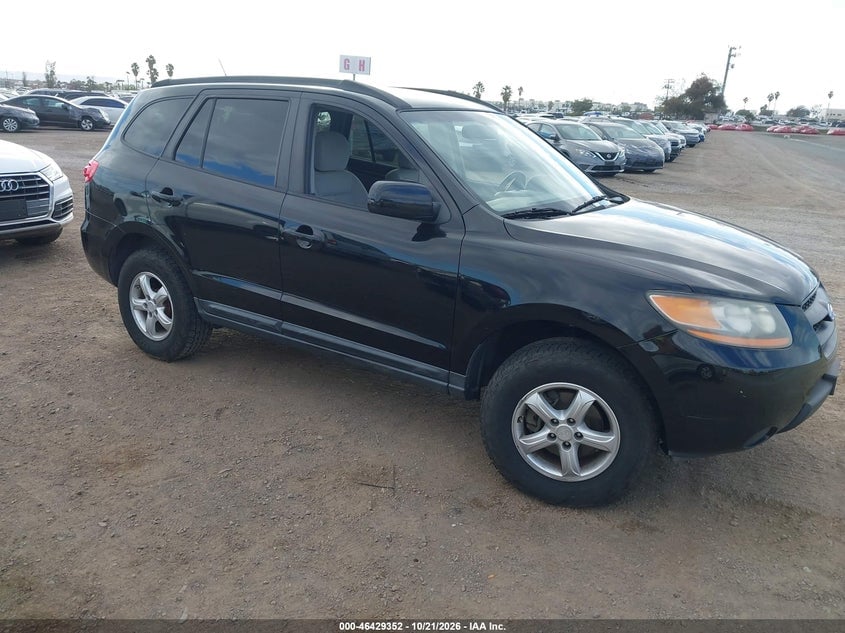 2008 HYUNDAI SANTA FE GLS | 5NMSG13D48H196321 | UPCARS