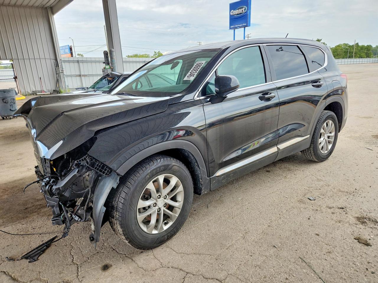 2019 HYUNDAI SANTA FE SE | 5NMS2CADXKH116864 | UPCARS