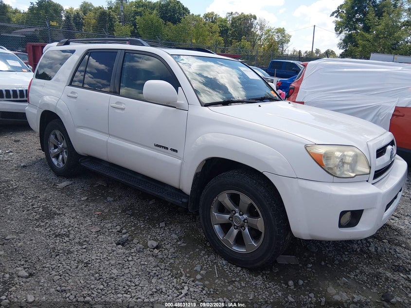 2007 TOYOTA 4RUNNER LIMITED V8 | JTEBT17R878040263 | UPCARS