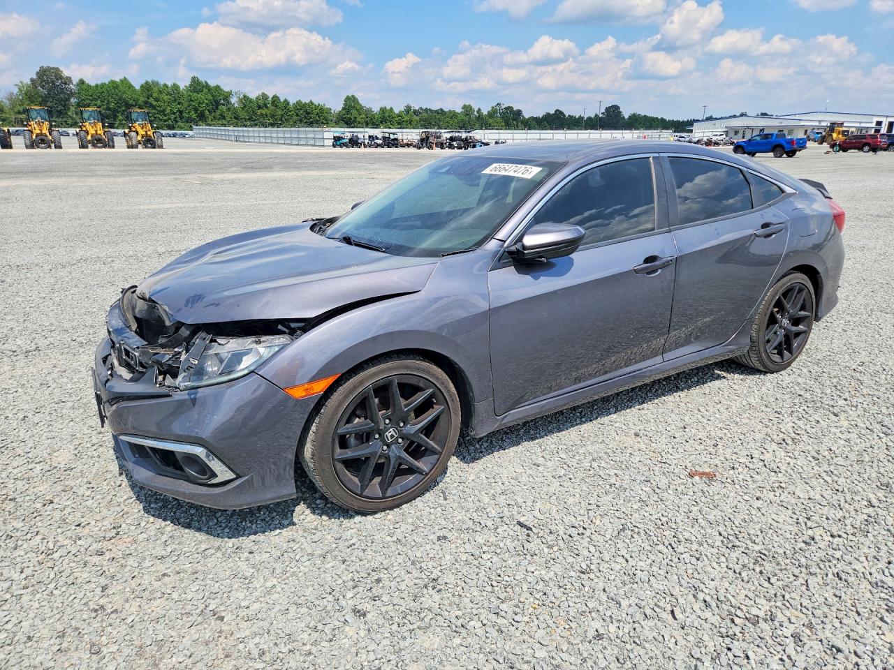 2019 HONDA CIVIC EXL | JHMFC1F73KX002877 | UPCARS