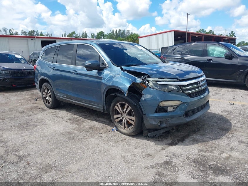 2016 HONDA PILOT EX-L | 5FNYF5H54GB032217 | UPCARS