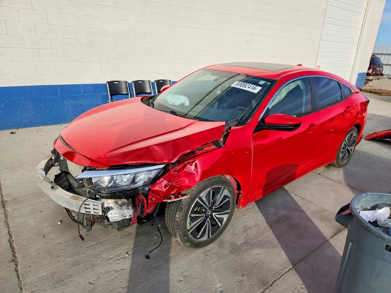 2018 HONDA CIVIC EX | JHMFC1F38JX025857 | UPCARS