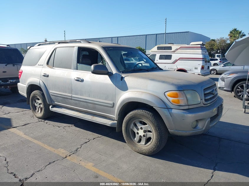2002 TOYOTA SEQUOIA LIMITED V8 | 5TDZT38A42S065396 | UPCARS