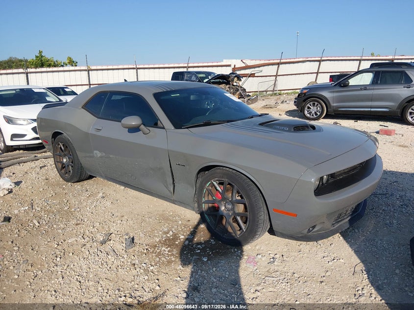 2018 DODGE CHALLENGE R/T PLUS SHAKER | 2C3CDZBT9JH146461 | UPCARS