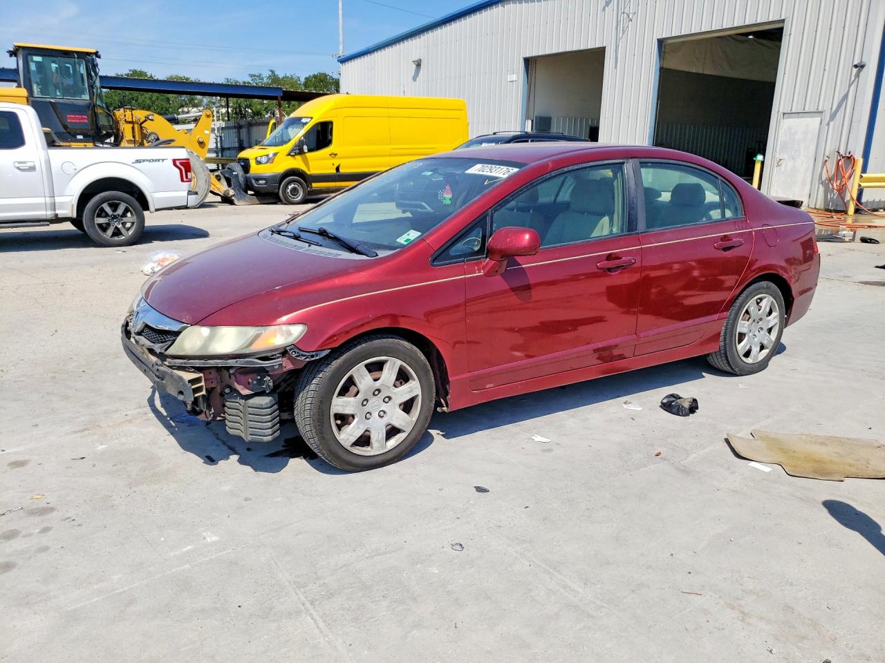 2010 HONDA CIVIC LX | 2HGFA1F55AH527787 | UPCARS