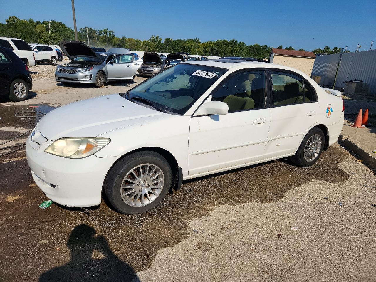 2005 HONDA CIVIC EX | 2HGES26765H558293 | UPCARS