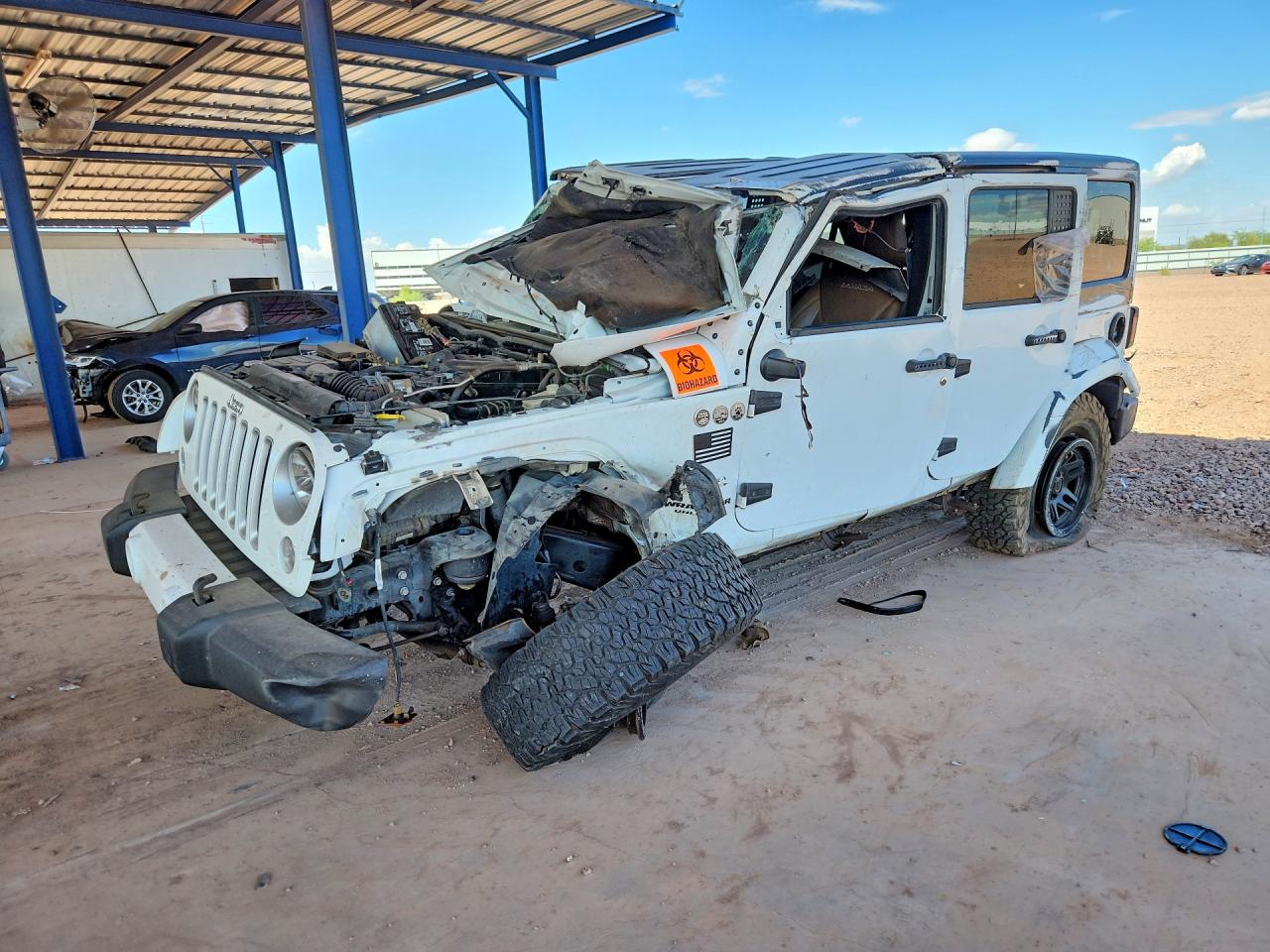 2016 JEEP WRANGLER SAHARA | 1C4BJWEG2GL126108 | UPCARS
