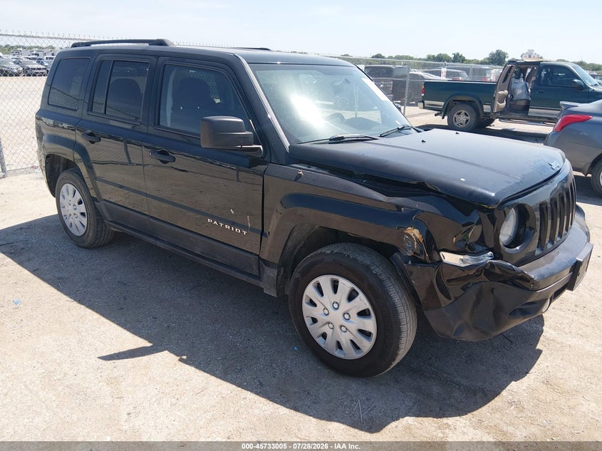 2016 JEEP PATRIOT SPORT | 1C4NJPBA1GD807809 | UPCARS