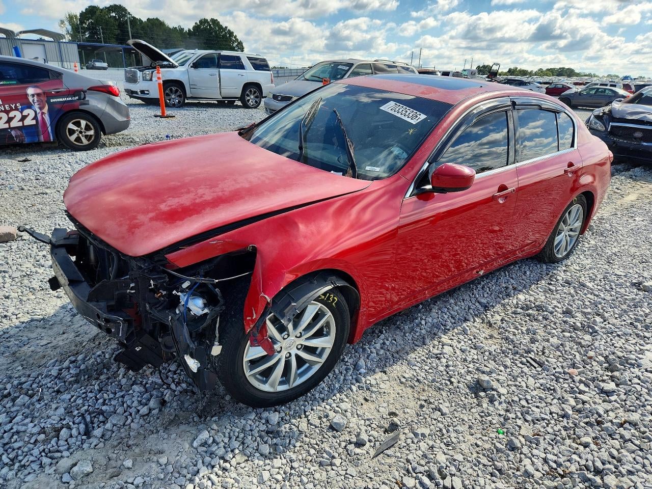 2010 INFINITI G37 BASE | JN1CV6AP5AM406933 | UPCARS