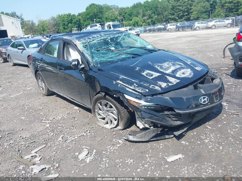 2024 HYUNDAI ELANTRA HYBRID BLUE | KMHLM4DJXRU093963 | UPCARS