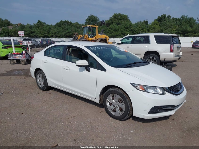 2014 HONDA CIVIC LX | 2HGFB2F56EH539035 | UPCARS