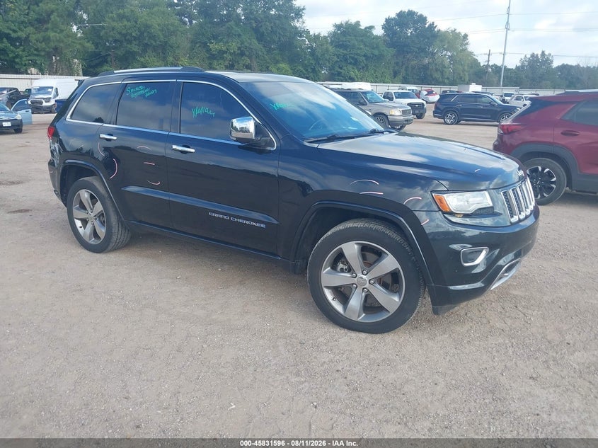 2014 JEEP GRAND CHEROKEE OVERLAND | 1C4RJFCT7EC210839 | UPCARS