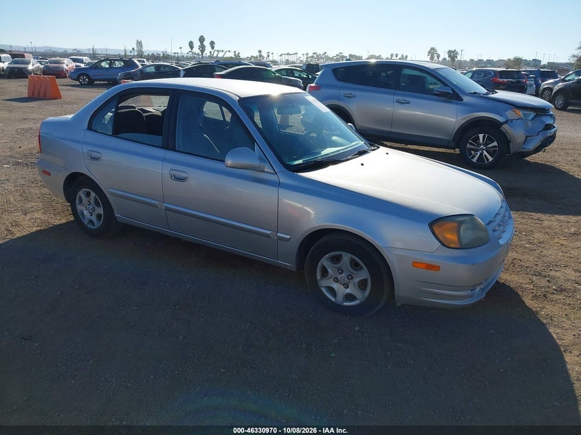 2005 HYUNDAI ACCENT GLS | KMHCG45C15U576629 | UPCARS