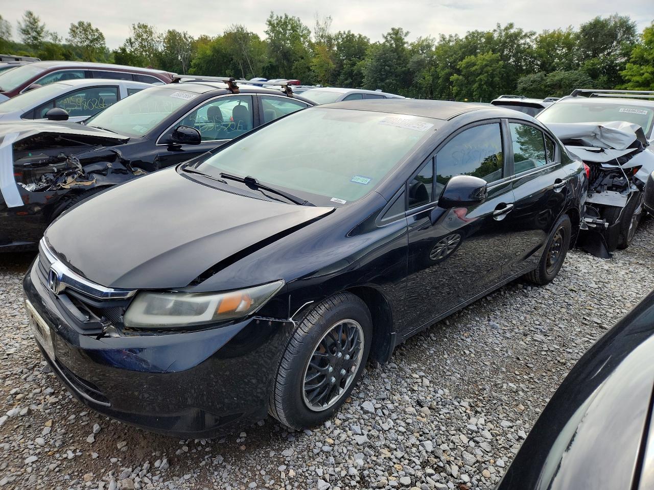 2012 HONDA CIVIC LX | 19XFB2F57CE096109 | UPCARS