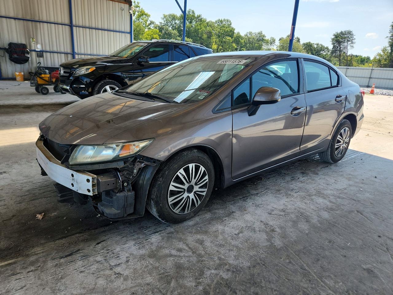 2013 HONDA CIVIC LX | 19XFB2F57DE064603 | UPCARS
