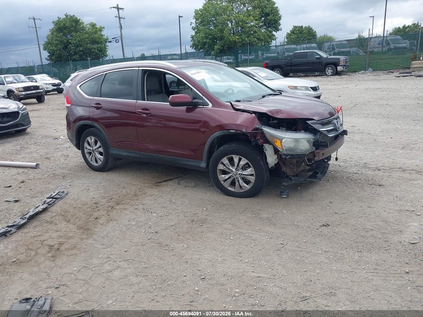 2014 HONDA CR-V EX-L | 5J6RM4H79EL033051 | UPCARS