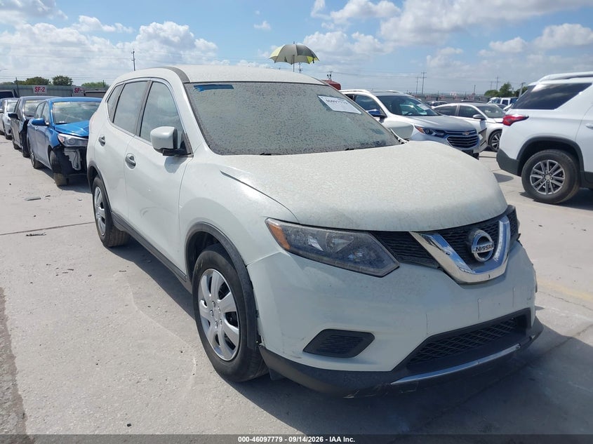 2016 NISSAN ROGUE S/SL/SV | 5N1AT2MT9GC799356 | UPCARS