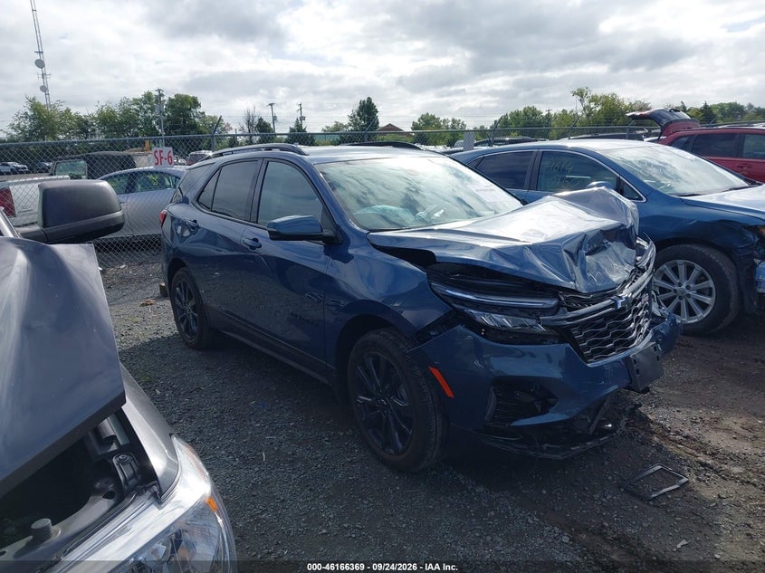 2024 CHEVROLET EQUINOX FWD RS | 3GNAXMEG8RL147610 | UPCARS