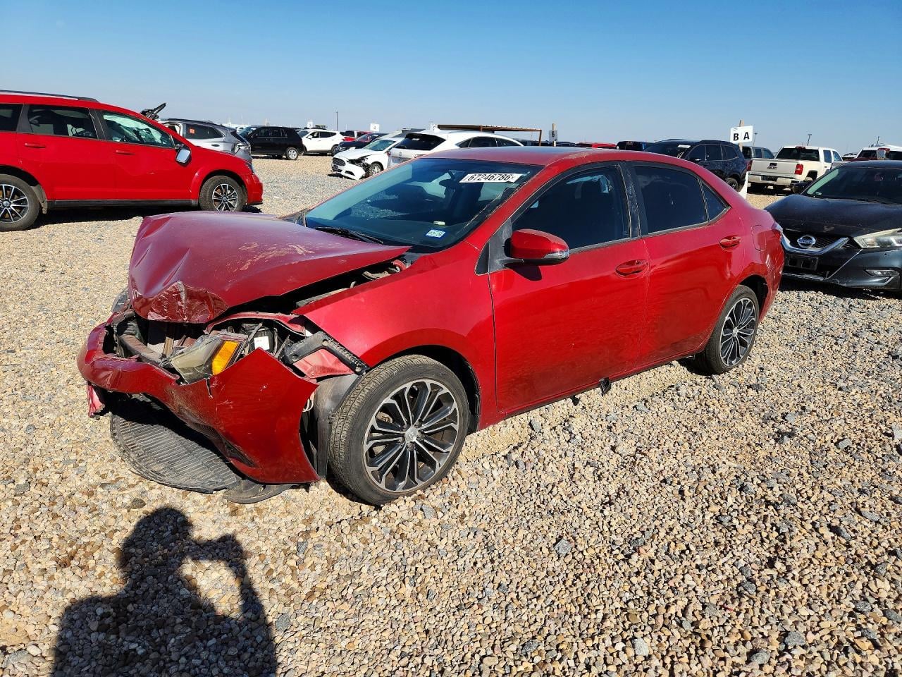 2016 TOYOTA COROLLA S PLUS | 5YFBURHEXGP405848 | UPCARS