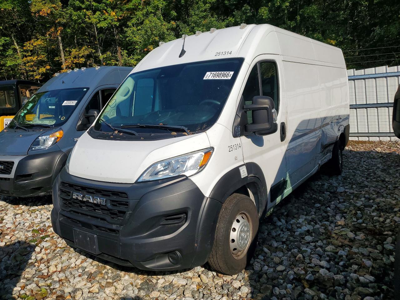 2023 RAM PROMASTER 2500 HIGH | 3C6LRVDG6PE524401 | UPCARS