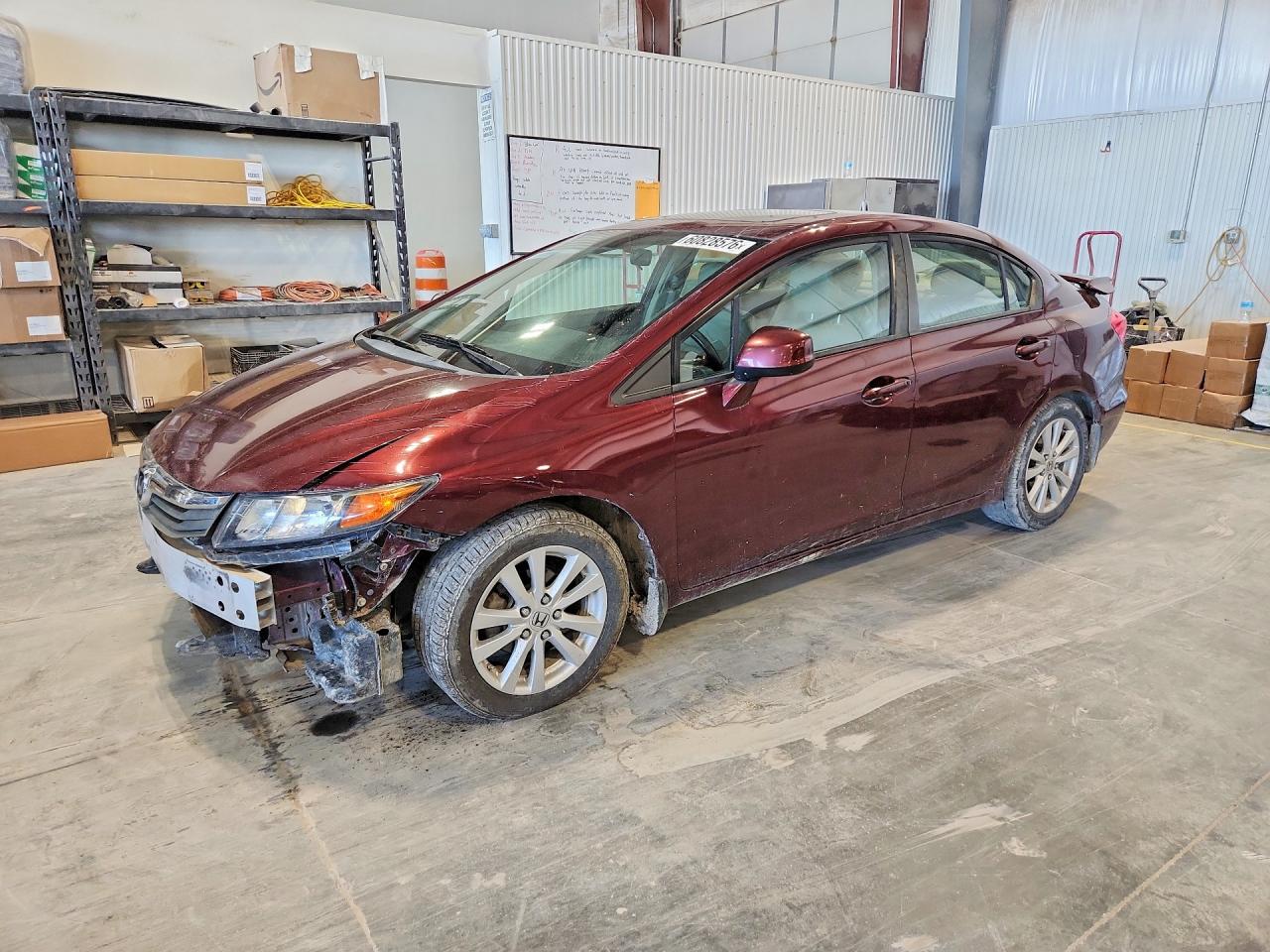 2012 HONDA CIVIC EXL | 2HGFB2F99CH548747 | UPCARS
