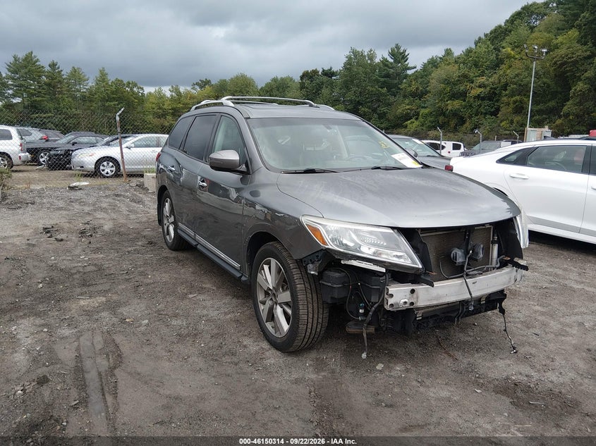 2015 NISSAN PATHFINDER PLATINUM | 5N1AR2MM1FC665916 | UPCARS