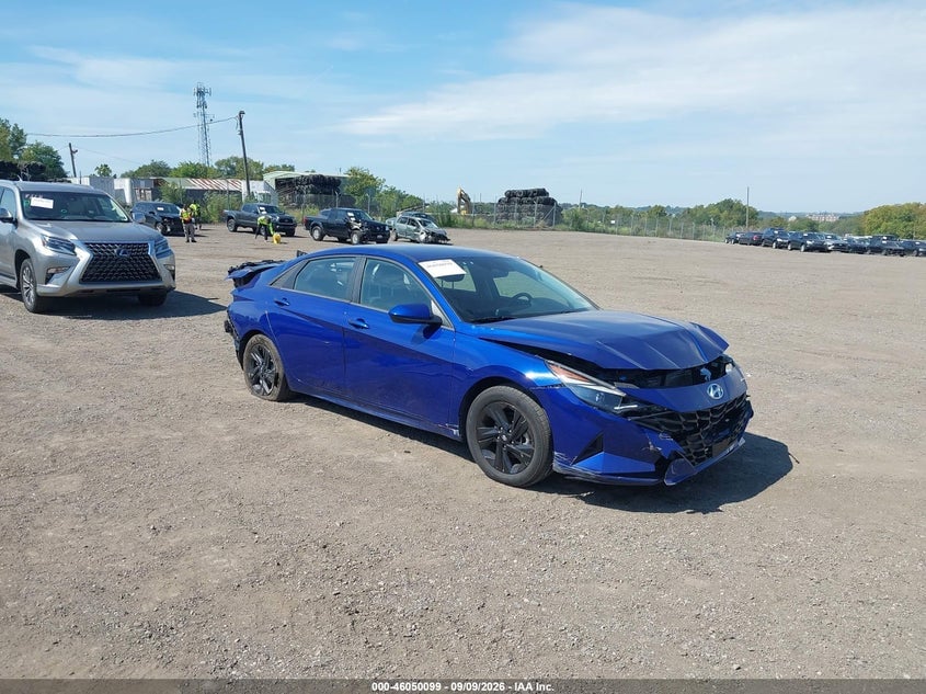 2021 HYUNDAI ELANTRA SEL | 5NPLS4AG6MH028663 | UPCARS