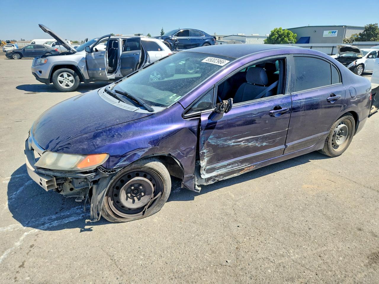 2007 HONDA CIVIC LX | JHMFA165X7S009253 | UPCARS