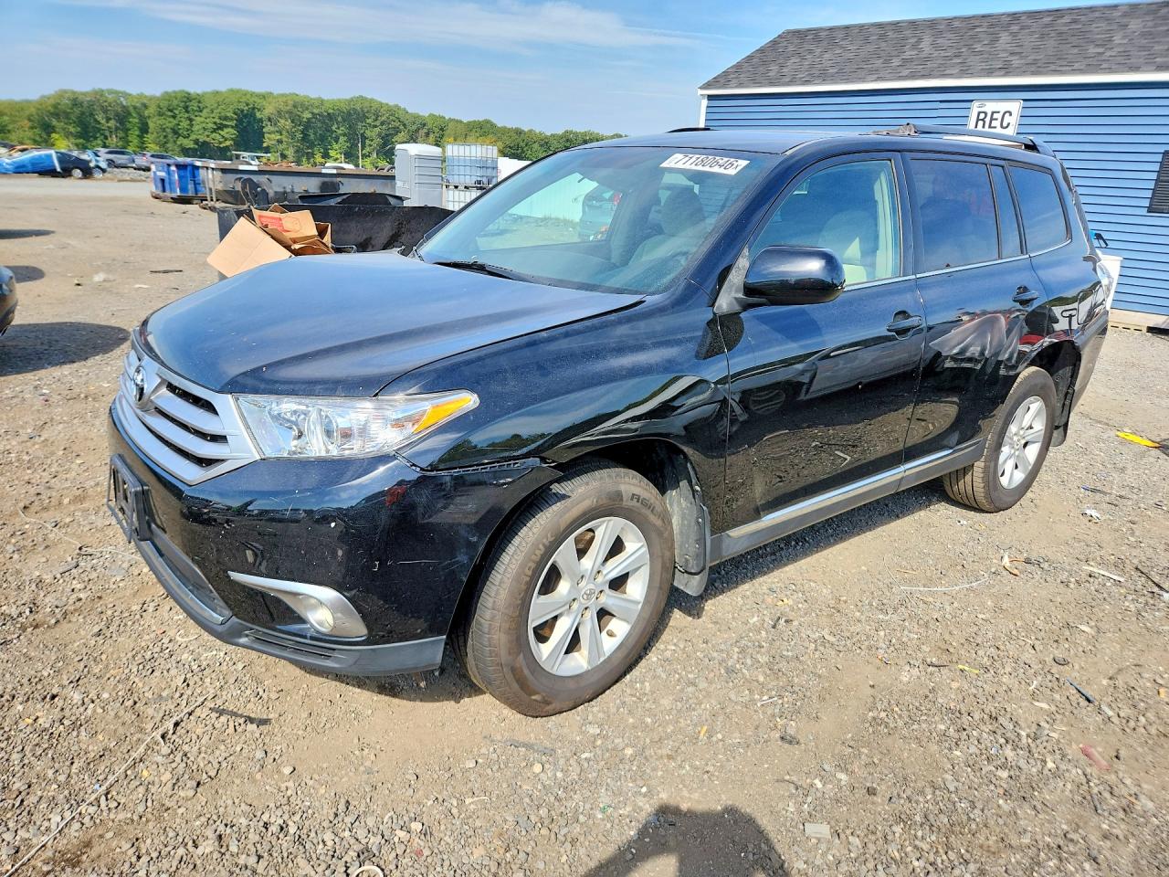 2012 TOYOTA HIGHLANDER BASE | 5TDBK3EH3CS118113 | UPCARS