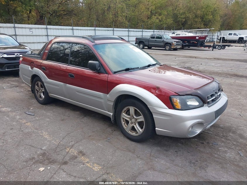 2003 SUBARU BAJA SPORT | 4S4BT62C937110529 | UPCARS