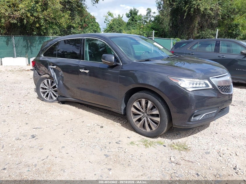 2016 ACURA MDX TECHNOLOGY   ACURAWATCH PLUS PACKAGES/TECHNOLOGY PACKAGE | 5FRYD4H43GB024986 | UPCARS