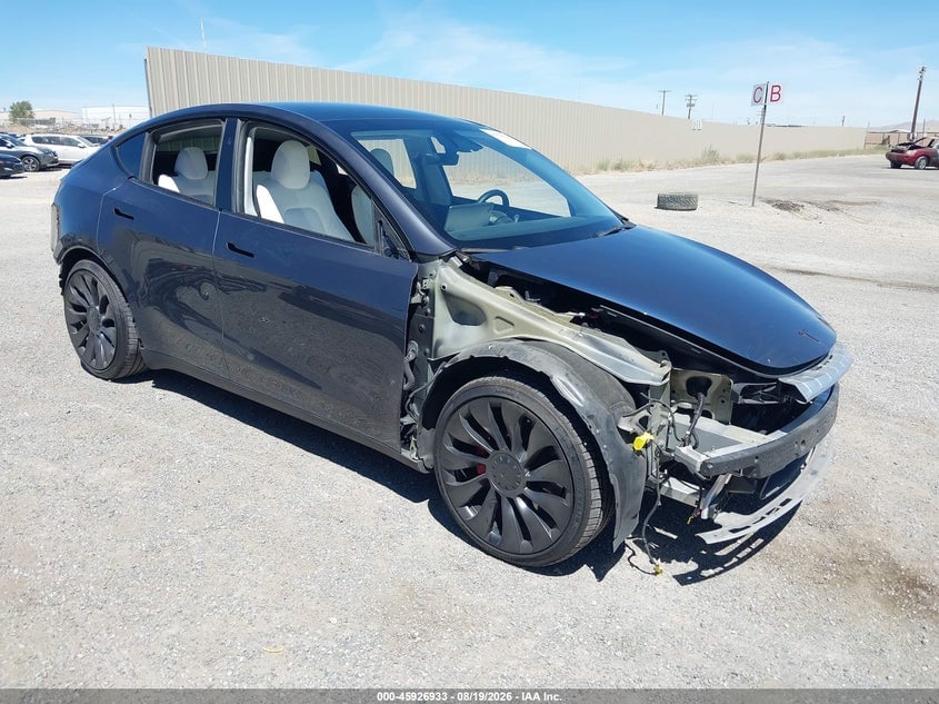 2023 TESLA MODEL Y PERFORMANCE DUAL MOTOR ALL-WHEEL DRIVE | 7SAYGDEF0PF859669 | UPCARS