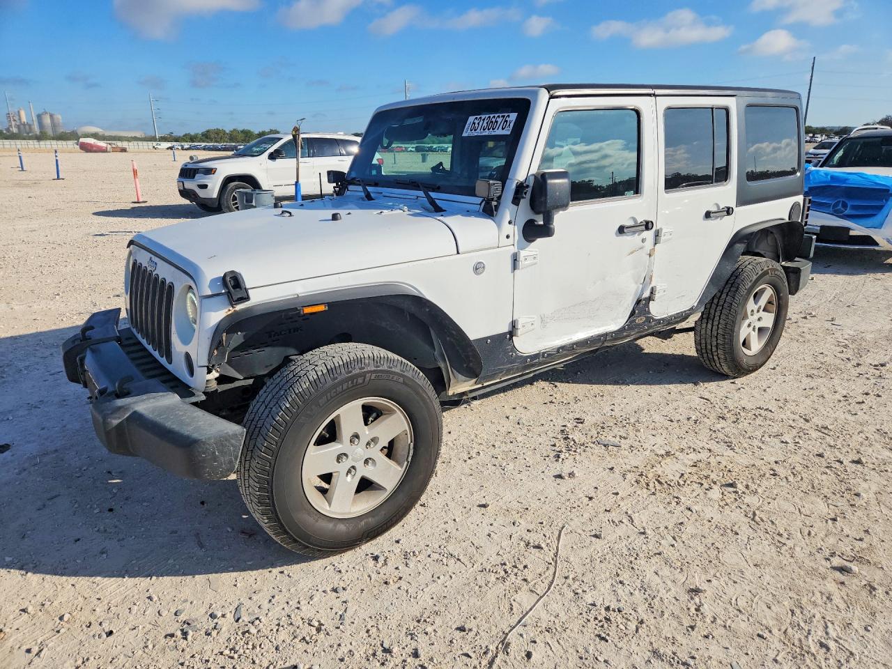 2017 JEEP WRANGLER SPORT | 1C4BJWDG1HL510464 | UPCARS