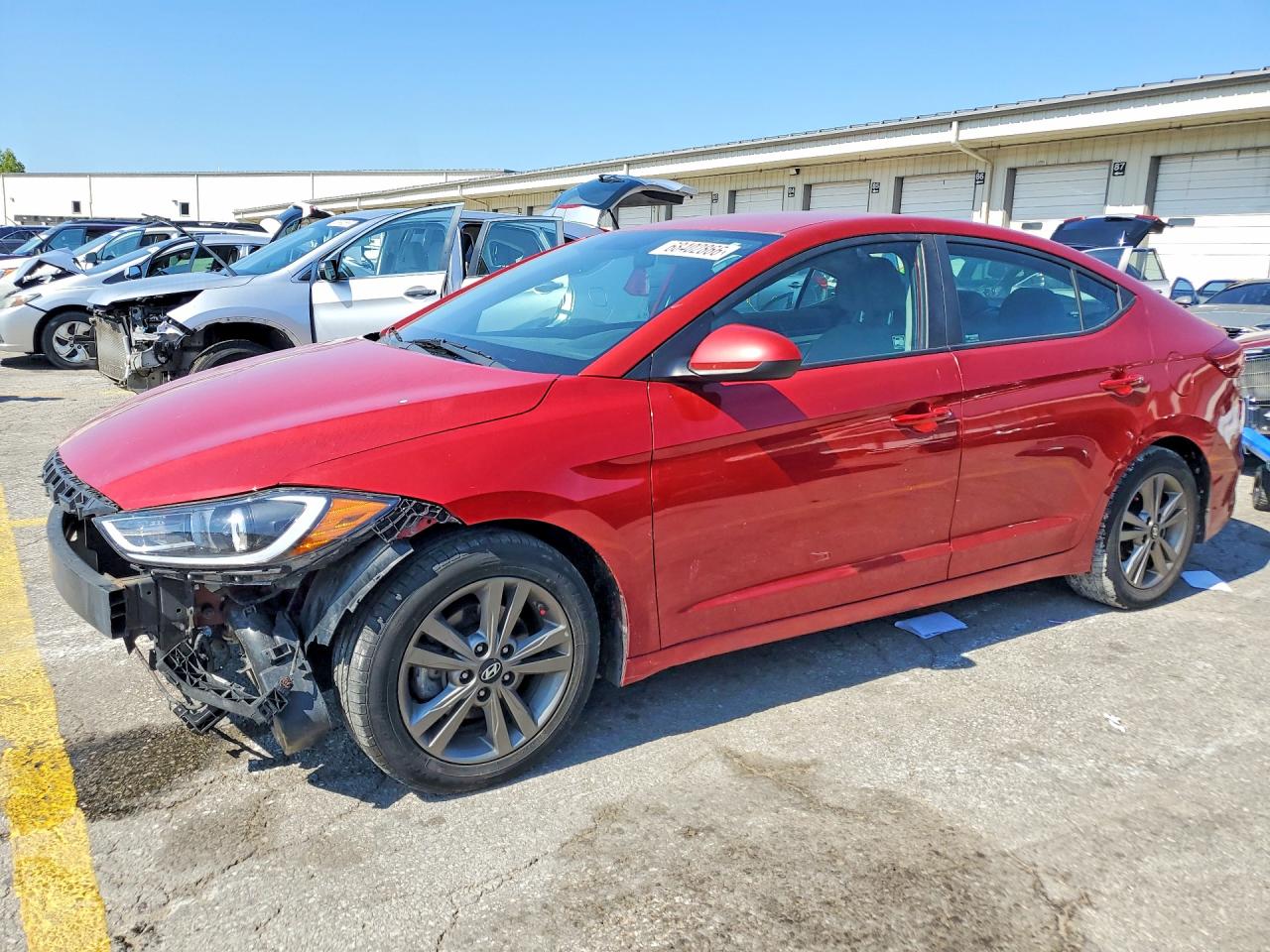 2018 HYUNDAI ELANTRA SEL | 5NPD84LF8JH322083 | UPCARS