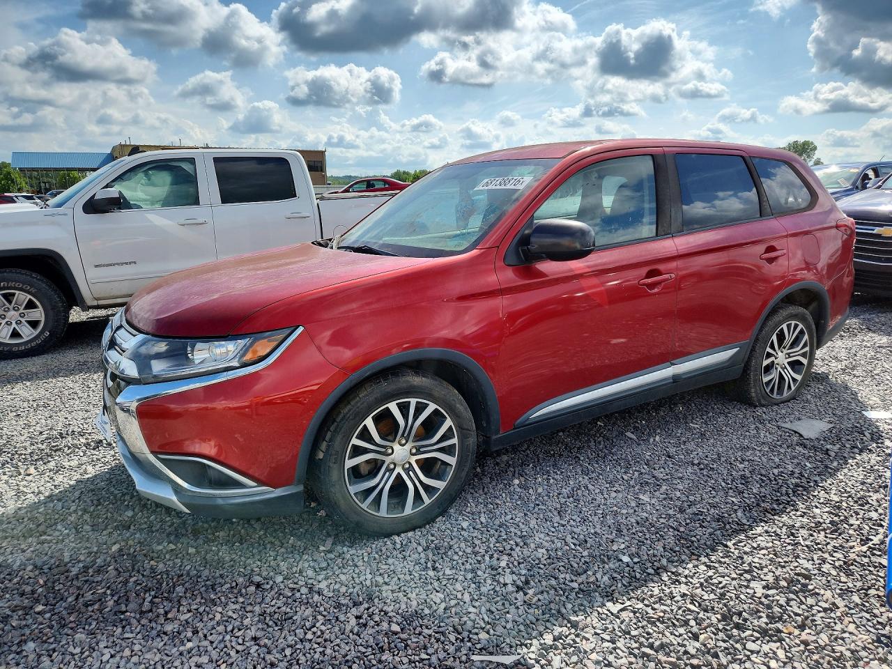 2018 MITSUBISHI OUTLANDER ES | JA4AD2A32JZ052587 | UPCARS
