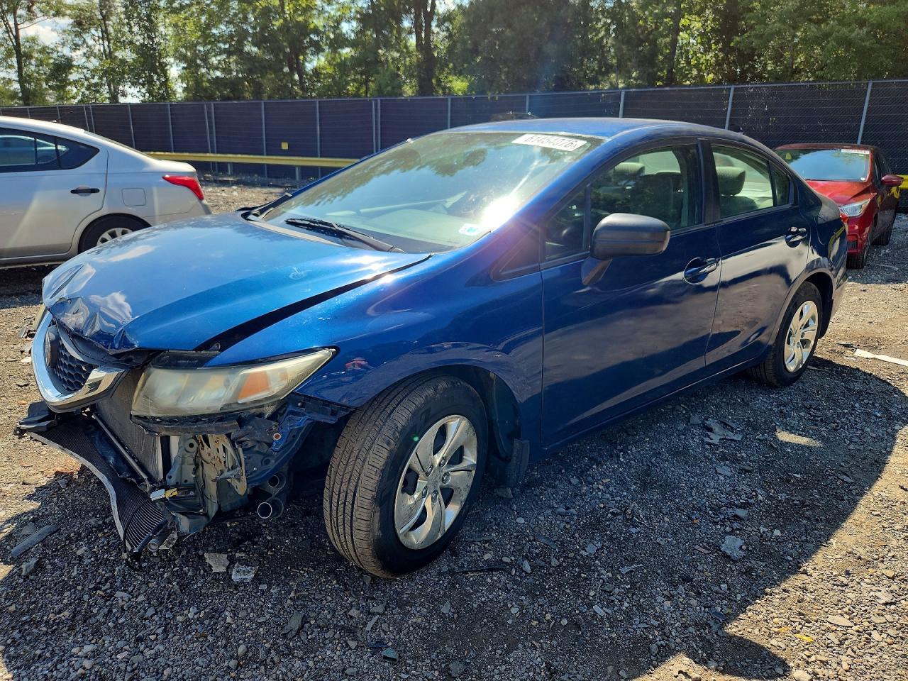 2015 HONDA CIVIC LX | 19XFB2F5XFE215517 | UPCARS